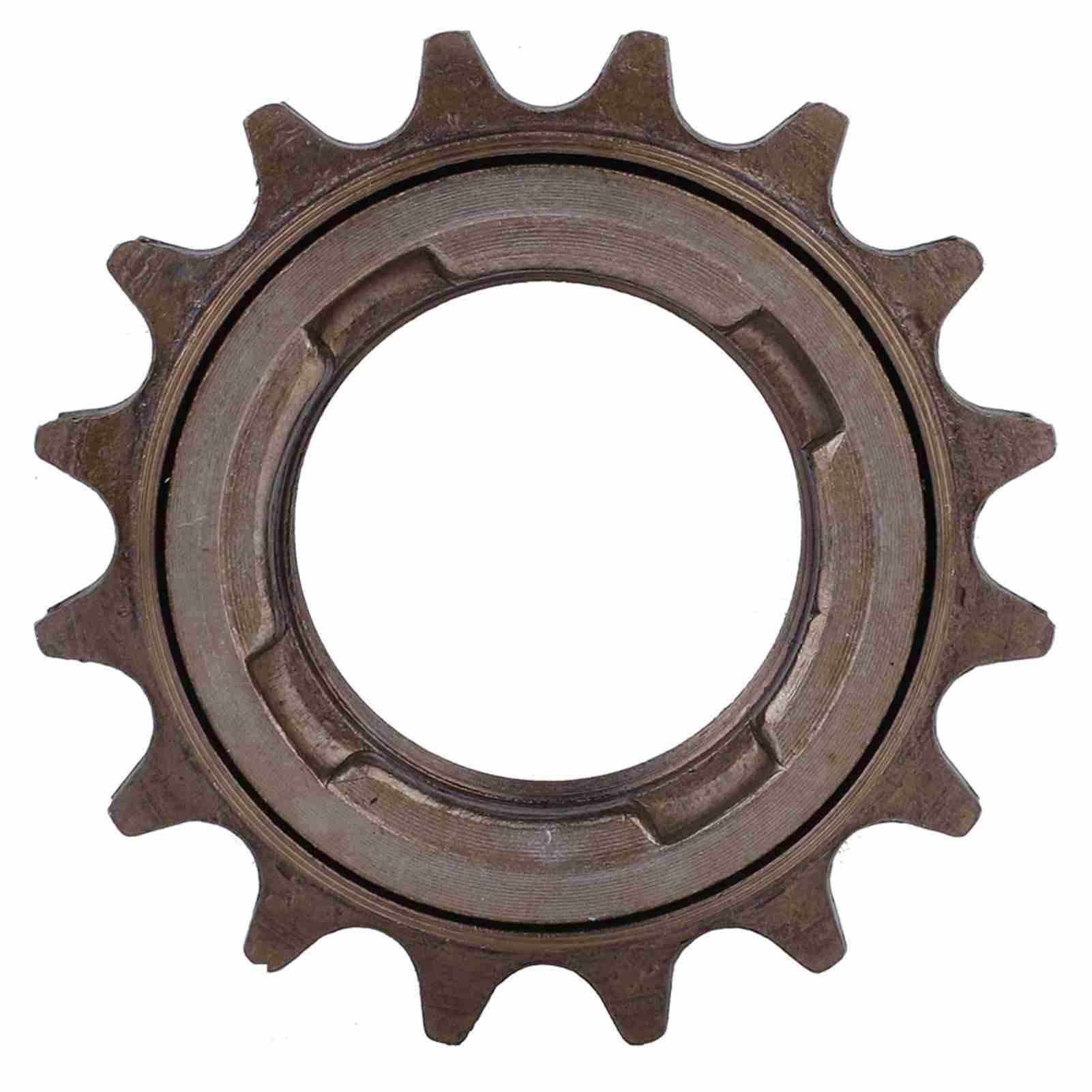VGEBY Cassette de Bicicleta, Piñón de Casete de Rueda de Bicicleta de 16 Dientes Una Velocidad 16T Accesorio de Repuesto para Bicicleta Cassettes y Ruedas Libres Componentes de