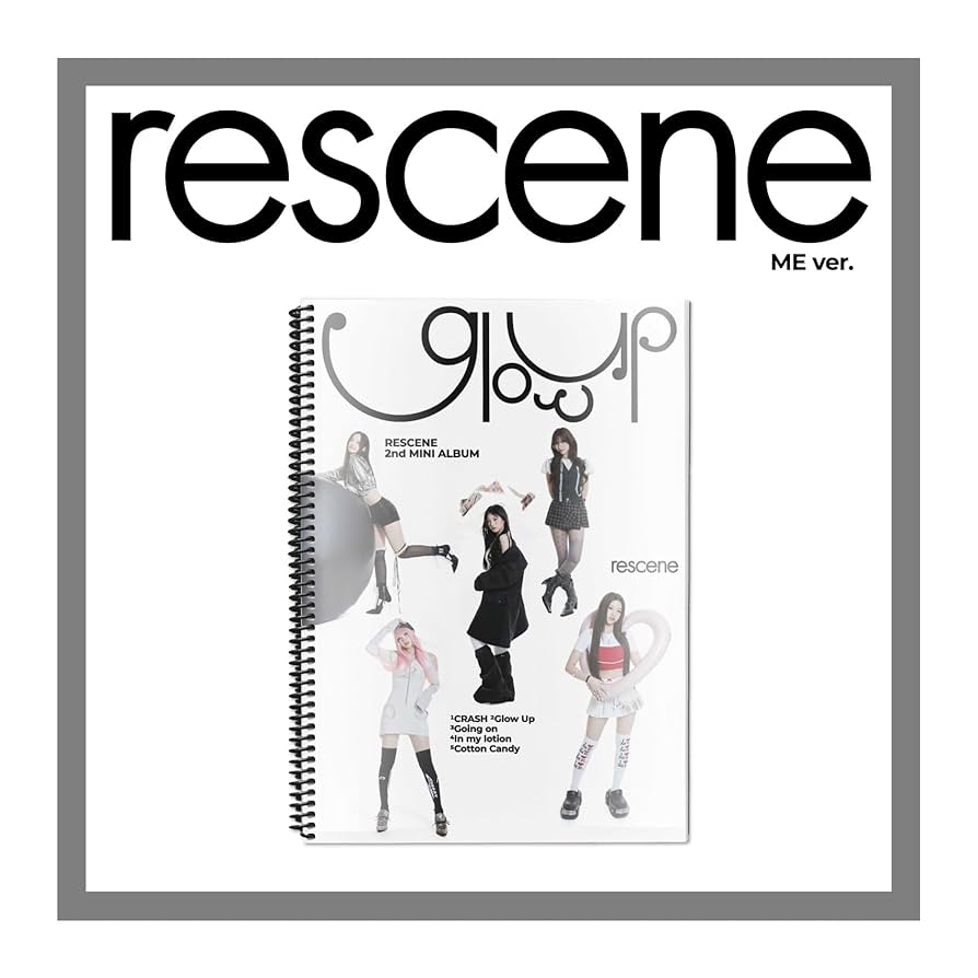 rescene Glow Up サイン入りアルバム Amazon.com: RESCENE Glow Up 2nd Mini Album with Tracking