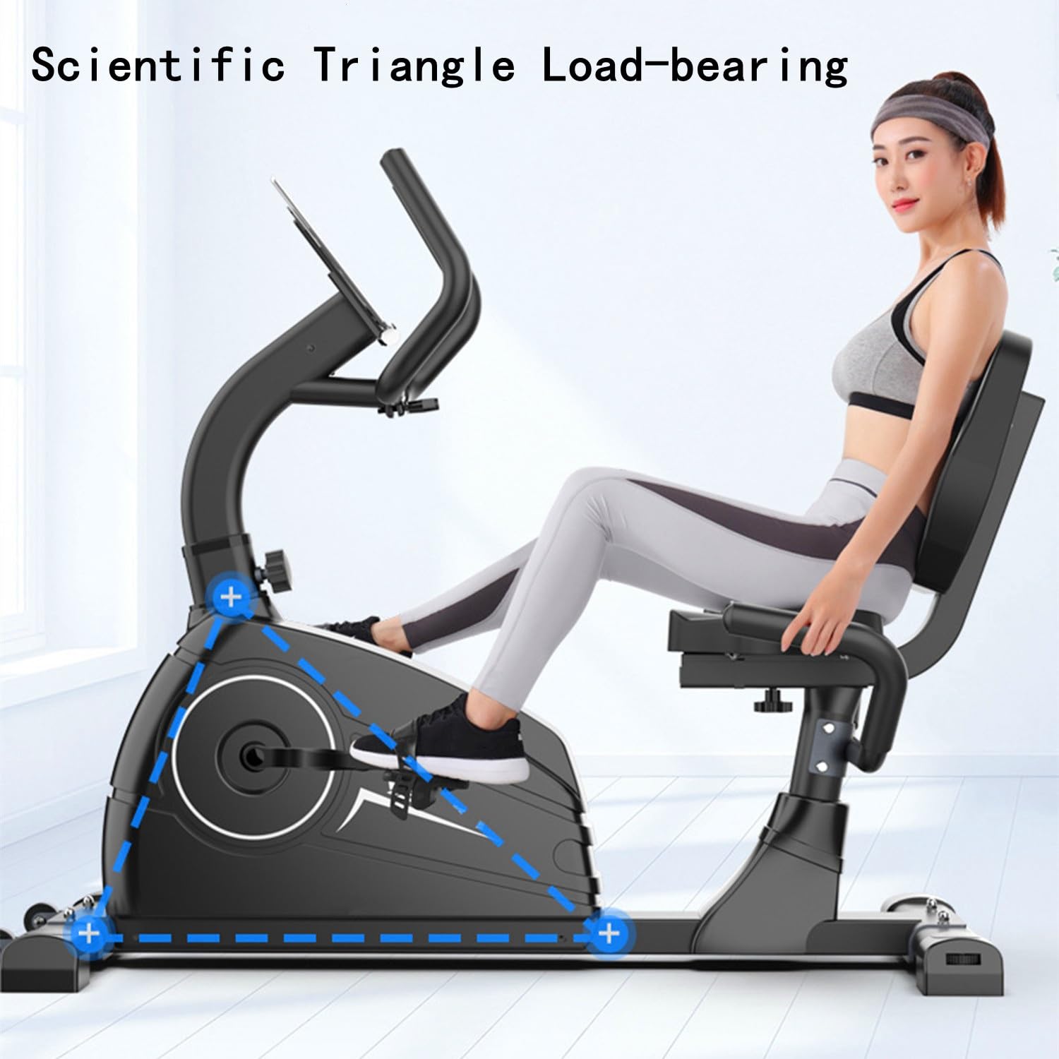 Bicicleta Estática Plegable Bicicleta Estu00e1tica Magnu00e9tica