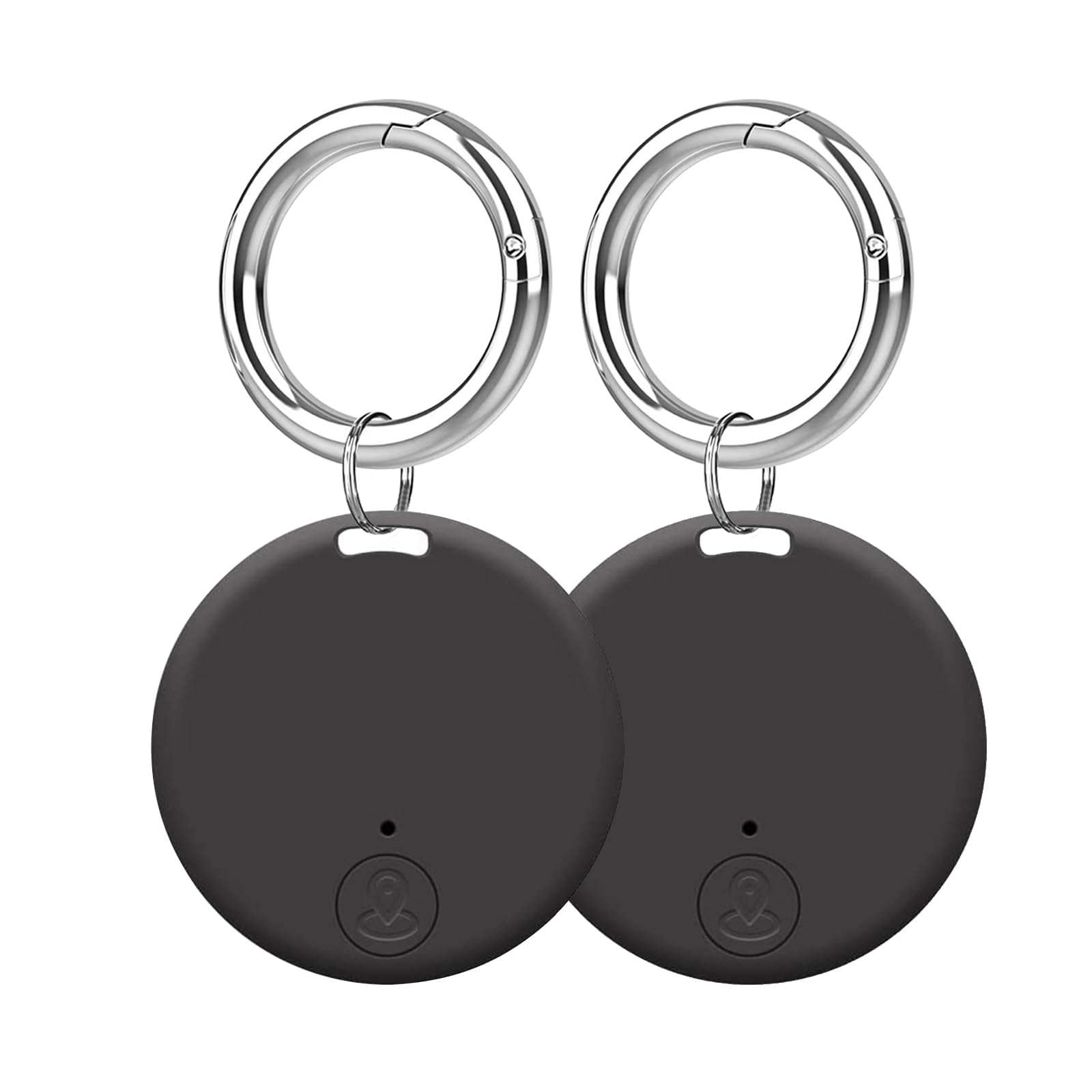 Aircawin Mini GPS Tracker, Key Item Finder Locator,No Monthly Fee App for iOS/Android 2023 Latest,Portable Anti-Lost Bluetooth Tag Item Tracker for Luggages/Kids/Pets/Phone/Wallet/Bag-2Pcs-Black+Black-image-46