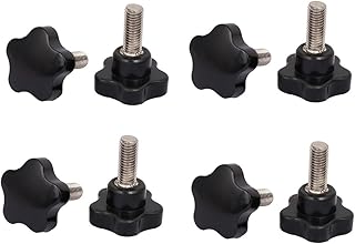 Aexit M10x40mmx25mm Star Knobs & Hand Wheels Shaped Head Industry Machinery Clamping Knobs Star Knobs Grips 8pcs