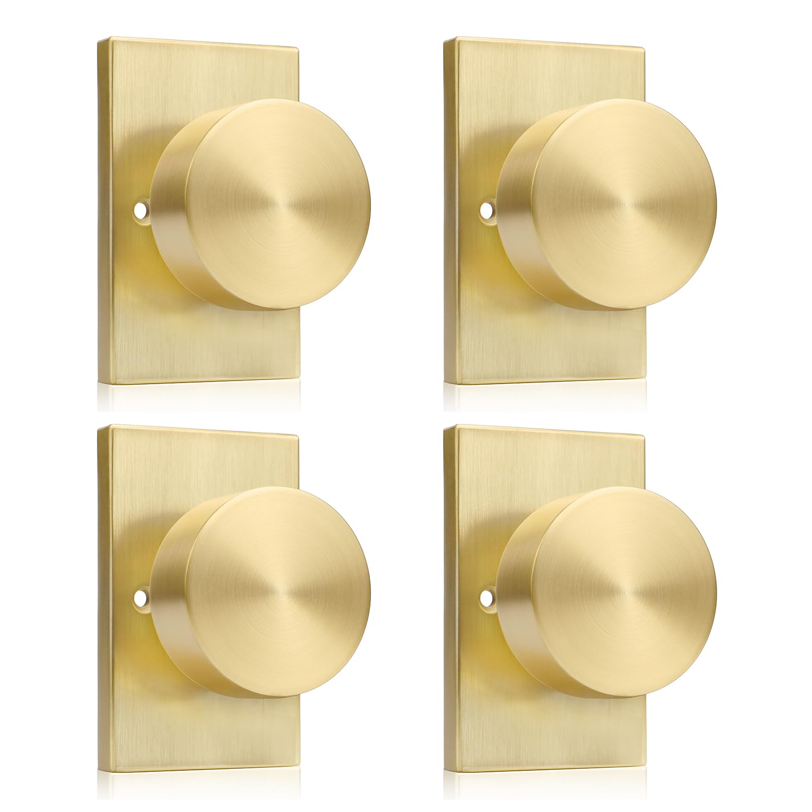 Gold Interior Door Knobs - Privacy & Security -31