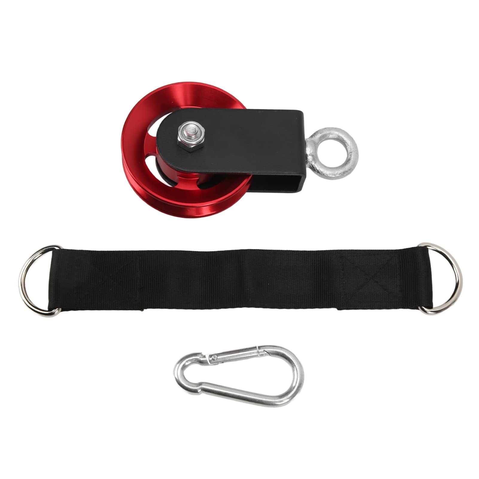 Gym Pulley, Lightweight Silent Cable Pulley for Indoor (Red) (B0BQYQKZ5G) Amazon Price History, Amazon Price Tracker