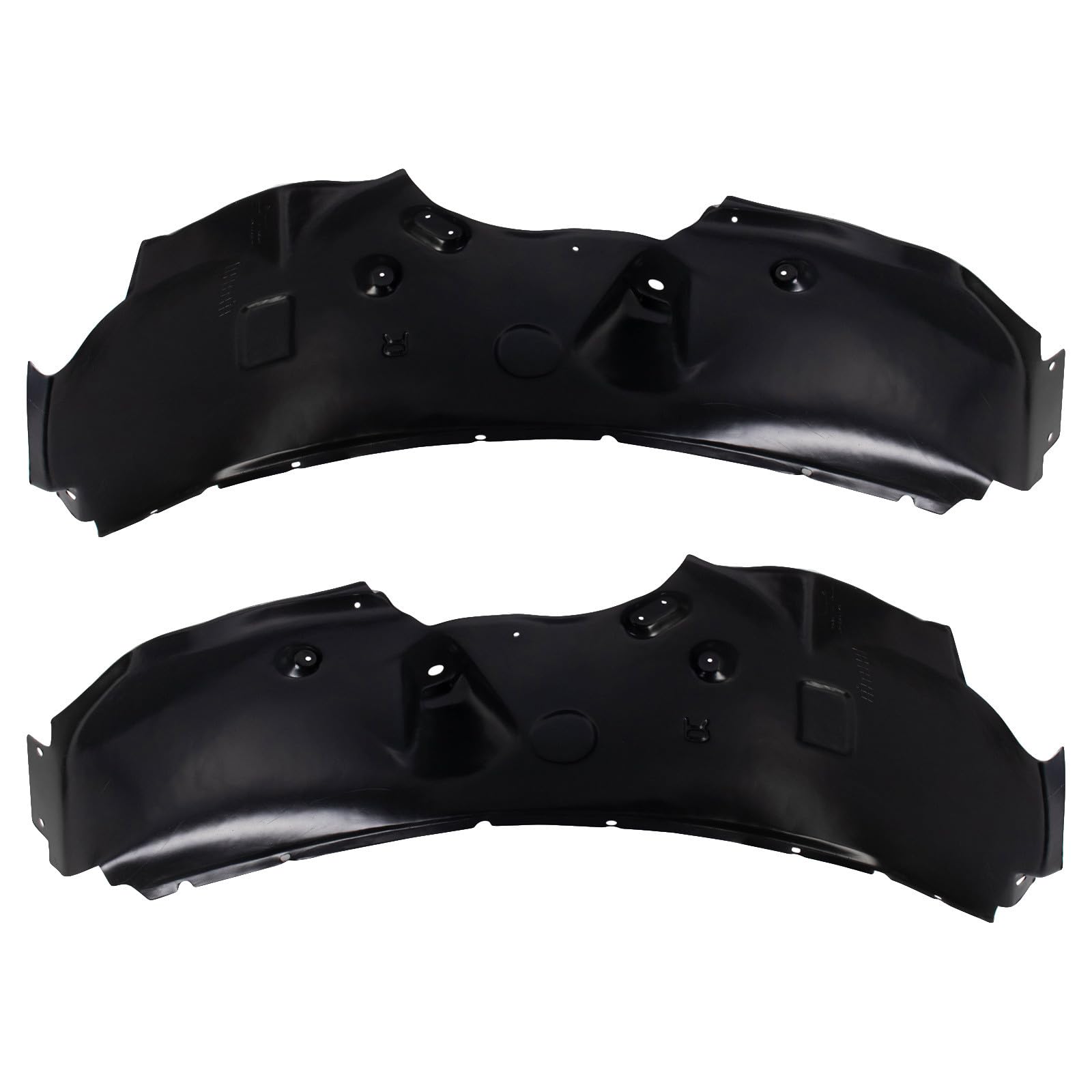 TRQ Inner Fender Liner Set | For 2008-2010 Ford F-250 Super Duty F-350 Super Duty FO1248135 FO1249135