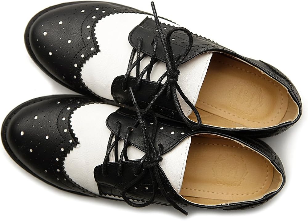 Two tone oxford shoes womens Clearance