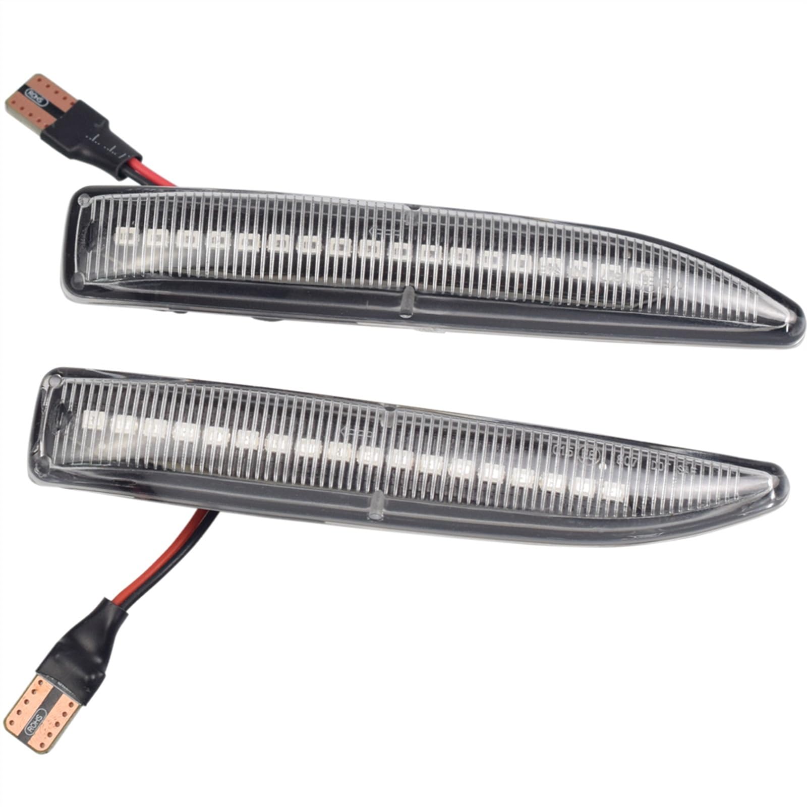 Intermitente Retrovisor 2 Uds. De Luz LED Posición Lateral para Coche Luz Señal Giro Dinámica para BMW 7 Series E65 E66 E67 E68 para 2001-2008 Lámpara Señal Giro