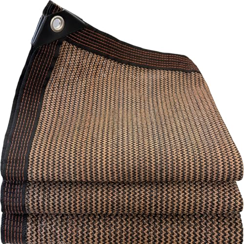 Schattennetz -Schattierungsnetz Mit ösen 80% UV Sonnensegel für Terrasse Pergola Balkon Garten Pflanze Gewächshaus Auto Hühnerstall Outdoor Scheunen und Hundehütten 2X3M