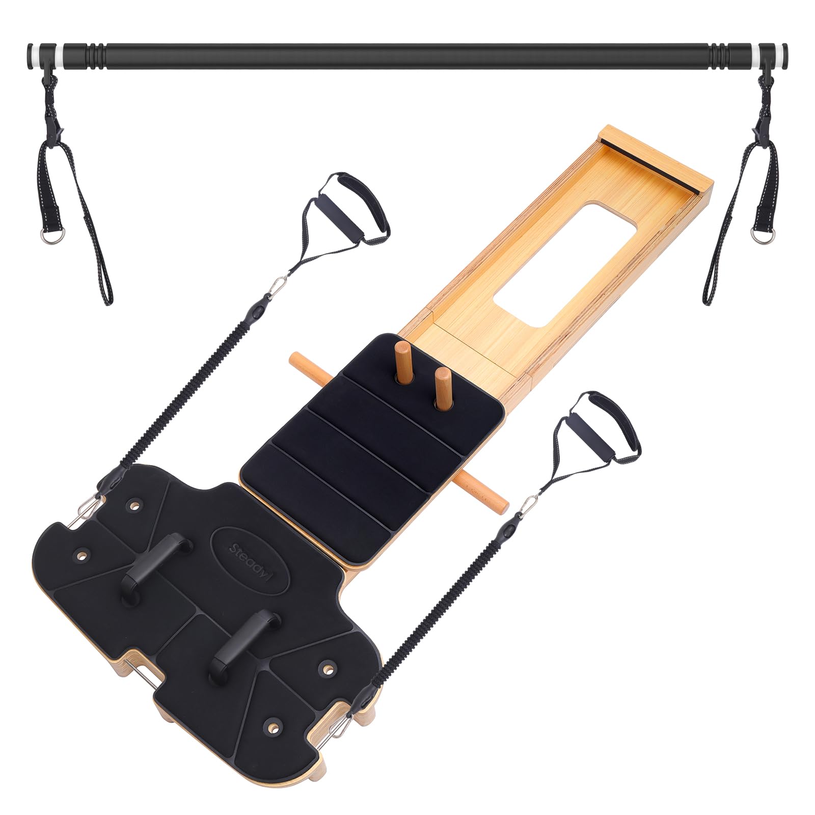 Movement Pilates ストラップ SET Amazon.com: TOBWOLF 2PCS Pilates Double Loop Straps for