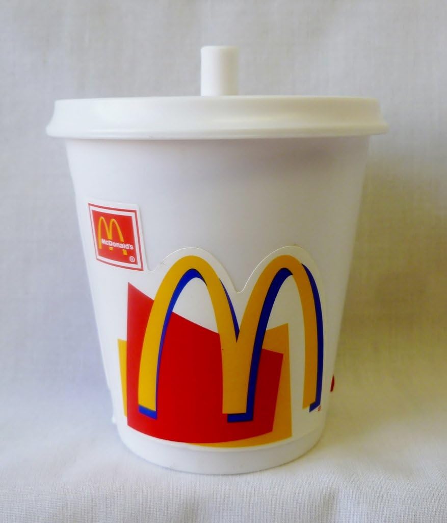 McDonalds Food Foolers Happy Meal Toy #2 Drink Cup Signaler