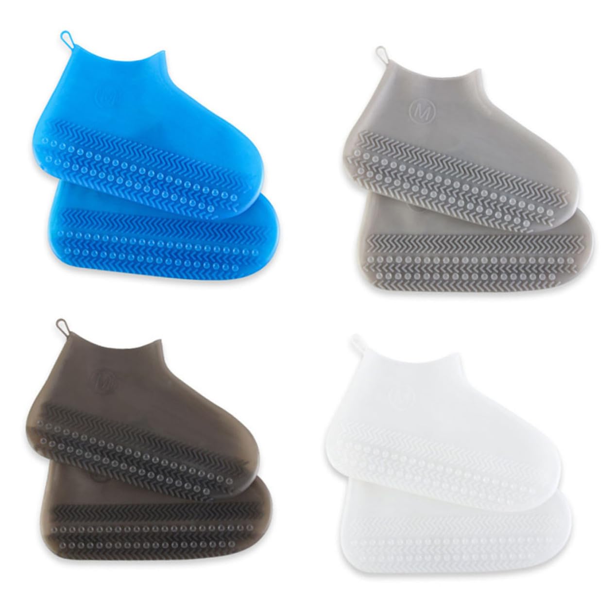 Cabilock 1pc Rain Cover for Shoes Waterproof Boots Waterproof Shoe White Rain Covers for Shoes