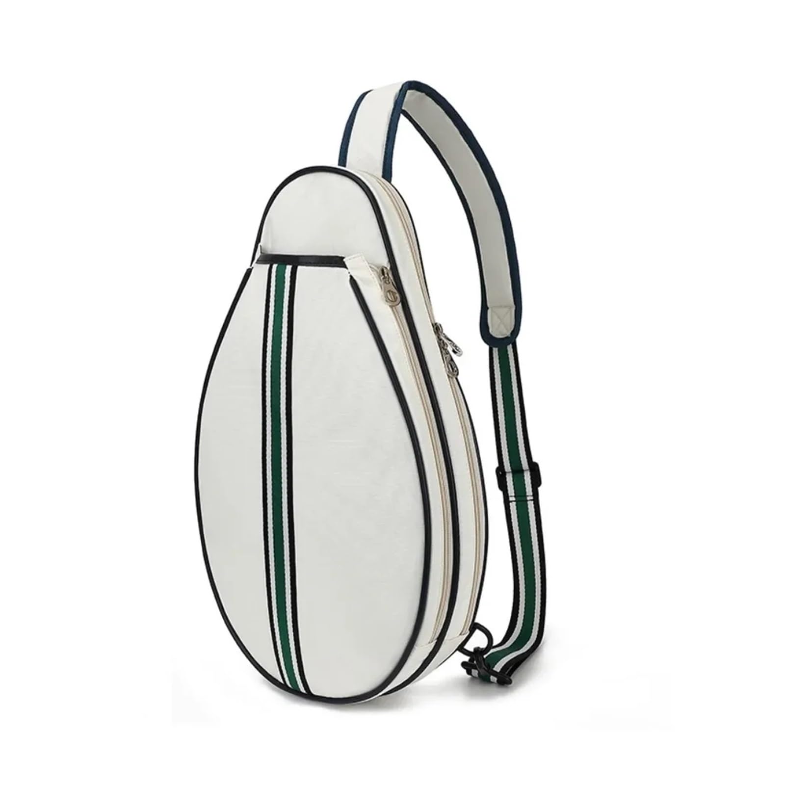 Borsa for Racchetta Da Tennis Con Chiusura A Cerniera, Tracolla Regolabile, Impermeabile, Di Grande Capacità, In Tessuto Oxford