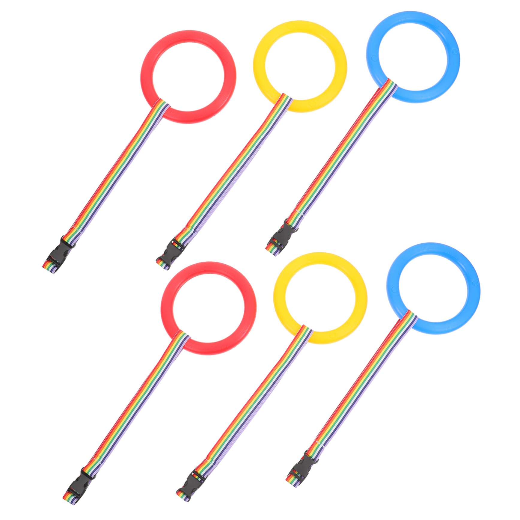 Yardwe 6Pcs Safety Walking Rope for Durable Preschool Lost Leash with Bright Colors for Kindergarten Classroom Organization and Walking
