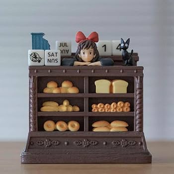 Amazon.co.jp: 魔女宅急便 時計 置物 お店番キキ マルチボックス