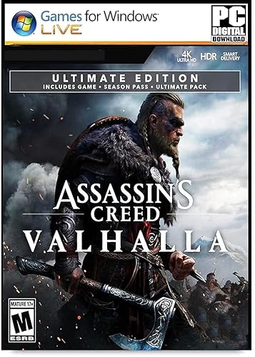 Asassins-Creed-Valhalla- Ultimate Edition - (PC Game Code) - Email Delivery in 2 Hrs