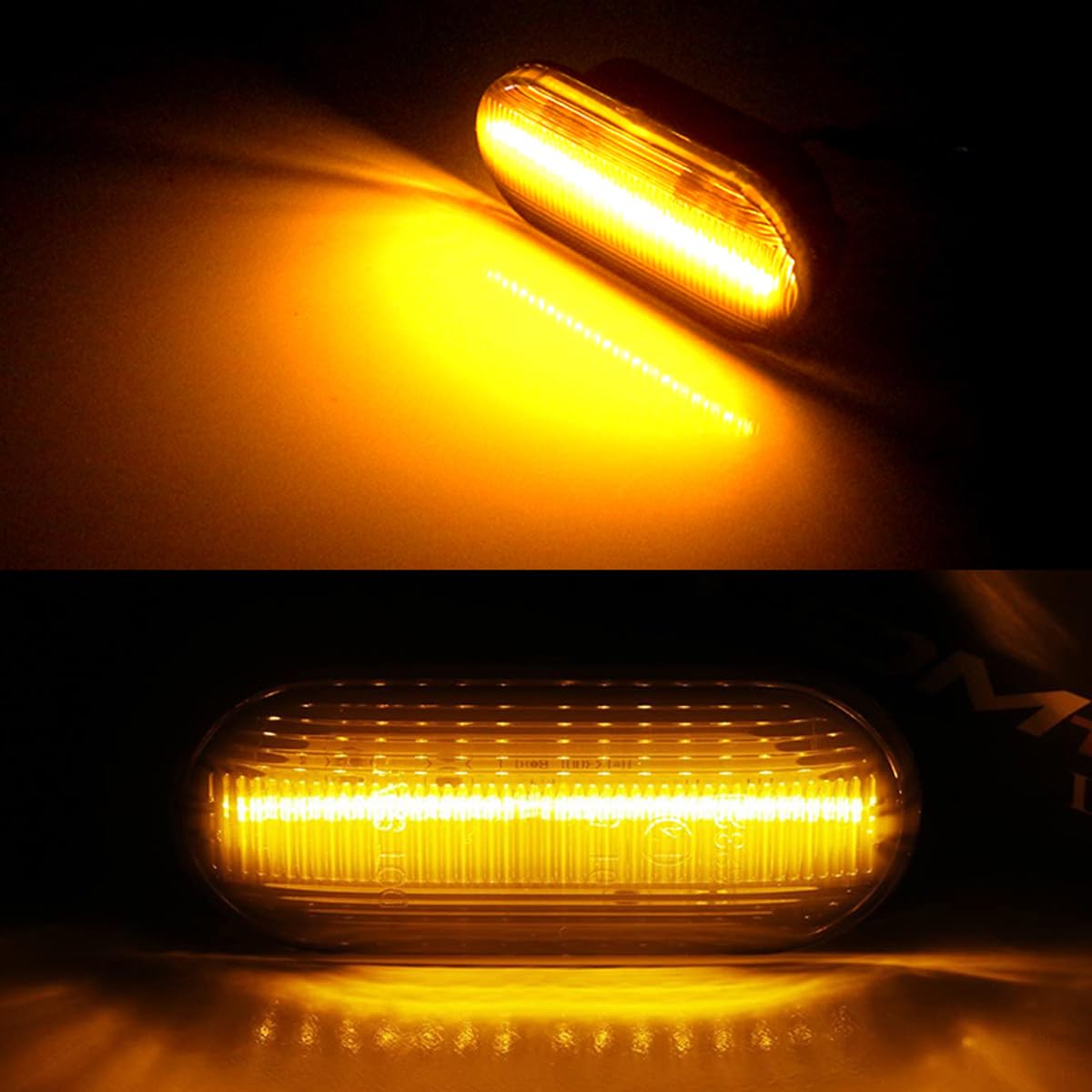 2 szt. Dynamiczny LED Bokser/Kierunkowskaz Sekwencyjny Compatible For VW Transporter T5 Polo Golf 3 4 Passat B5 Sharan Lupo Bora Multivan CANBUS Bez Błędów Wodoszczelny