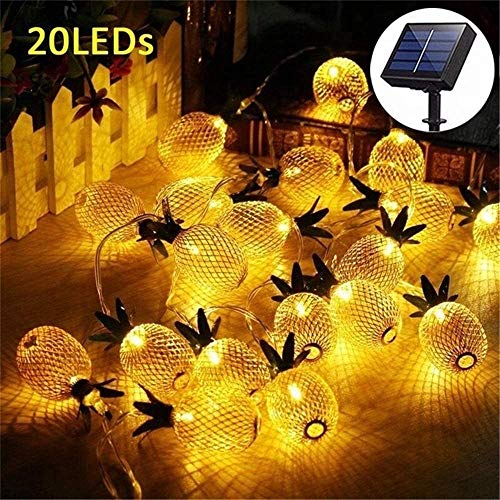 Upgrade Solar Light String, Solar Light String, 6m 20 Led, 8 Mode, Solar Panel Can Be Rotated 120 Degrees, Waterproof, Bedroom, Courtyard, Wedding, Party, Ideal for DIY