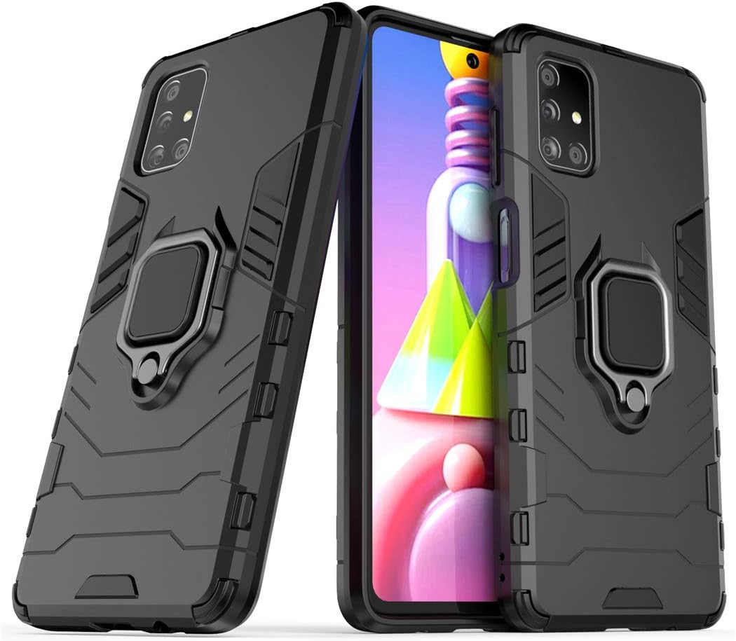 Compatible with Samsung Galaxy M51 Case, Metal Ring Ireland Ubuy