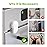 SAFELON 1 Pcs Baby Safety Oven Door Lock, Double Button Oven Lock for Kitchen Safety (White)