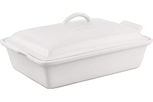 Le Creuset Heritage Stoneware 4 qt. Covered Rectangular Casserole