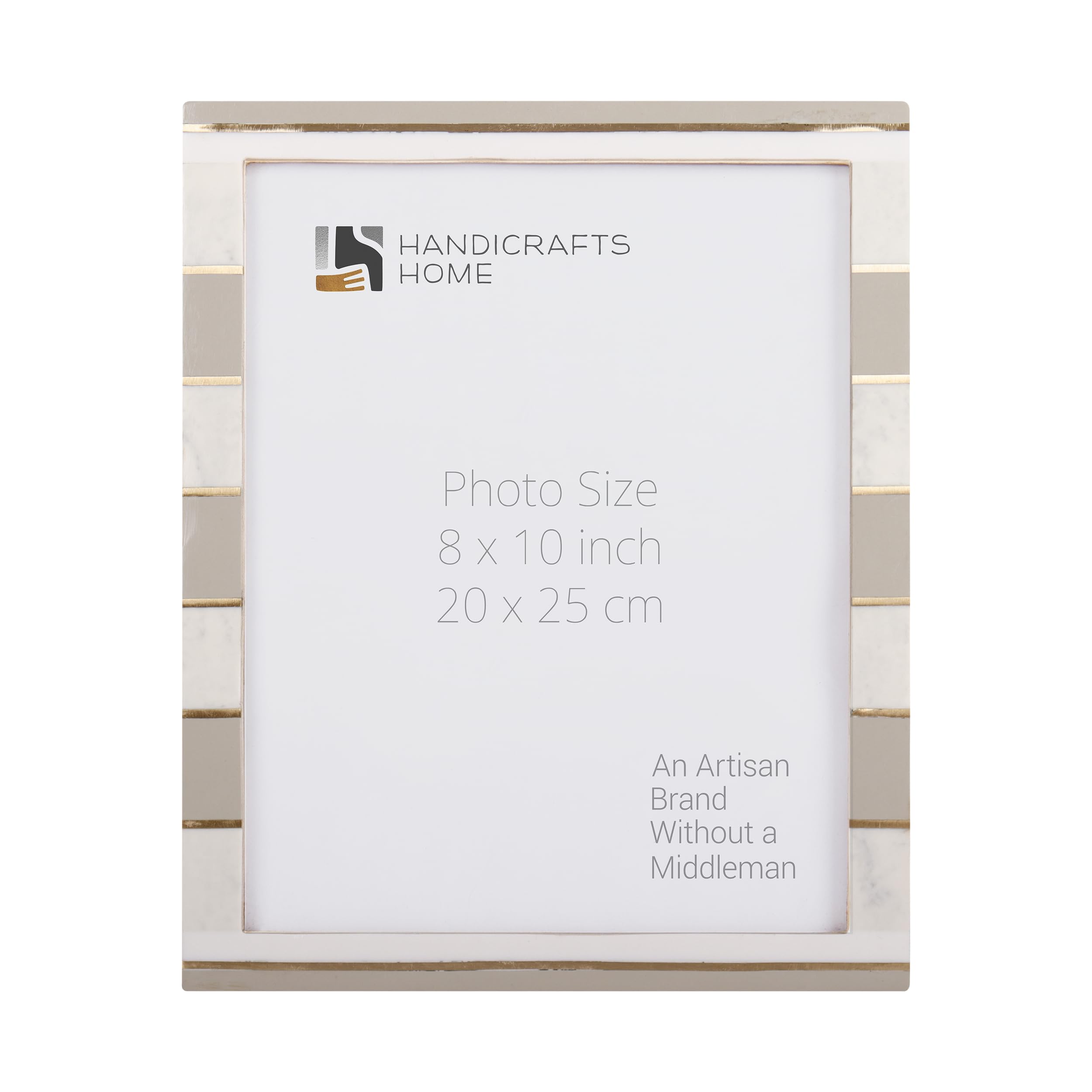 ELSKER&HOME Cornice portafoto 20,3 x 25,4 cm, in robusto legno