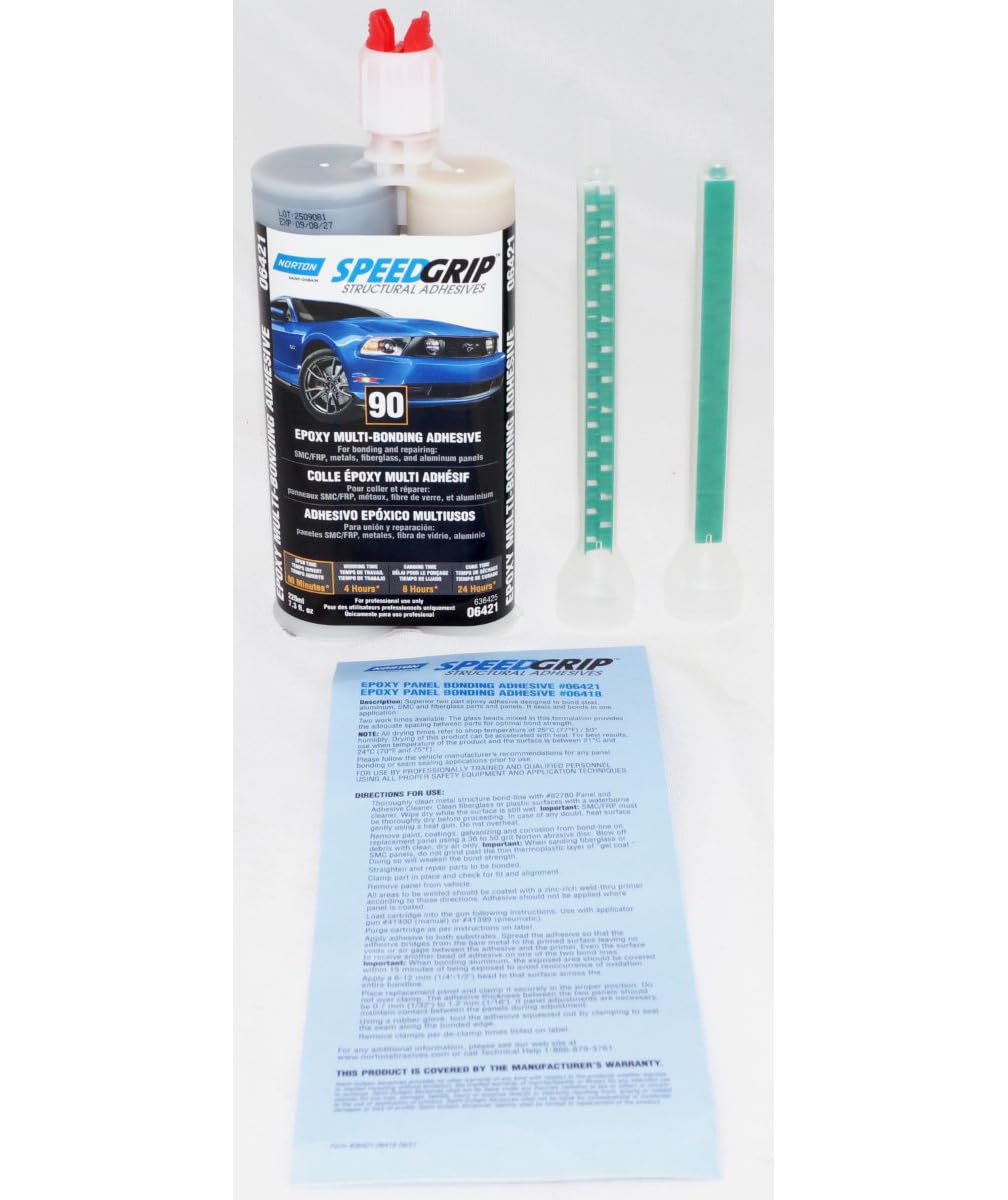 Norton Refinishing Products 06421 - 90 Minute Speedgrip Epoxy