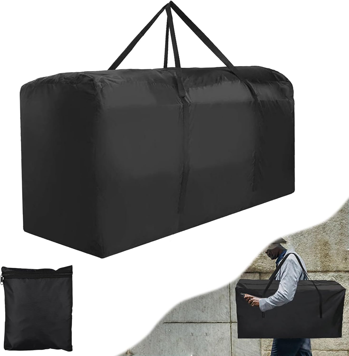 Runup Garden Furniture Cushion Storage Bag, Cushion Bag, Cushion Bags