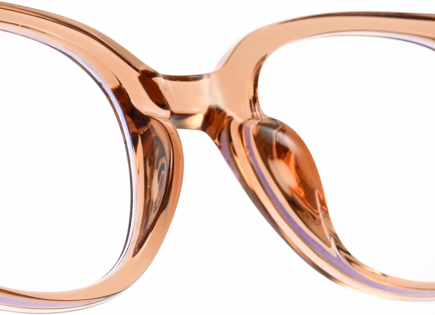 Dollger Blue Light Blocking Glasses For Woman Men Thick Frame Square Computer BlueLight Glasses Clear Lens Non-Prescription - Image 3