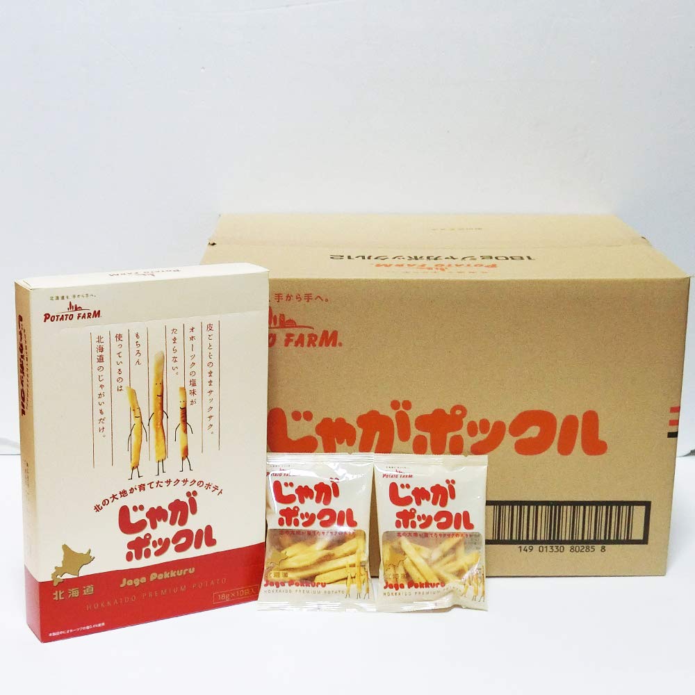 Amazon.co.jp: カルビー ポテトファーム じゃがポックル 12箱×2ケース 