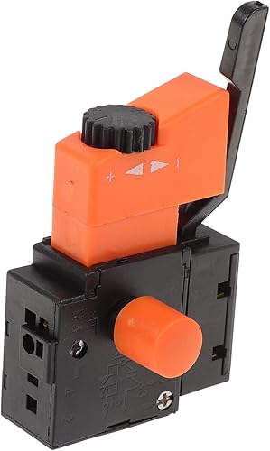 Uonlytech Switcheroo - Taladro de mano de velocidad de taladro eléctrico, control de velocidad de bloqueo opcional, pulsador, velocidades de taladro