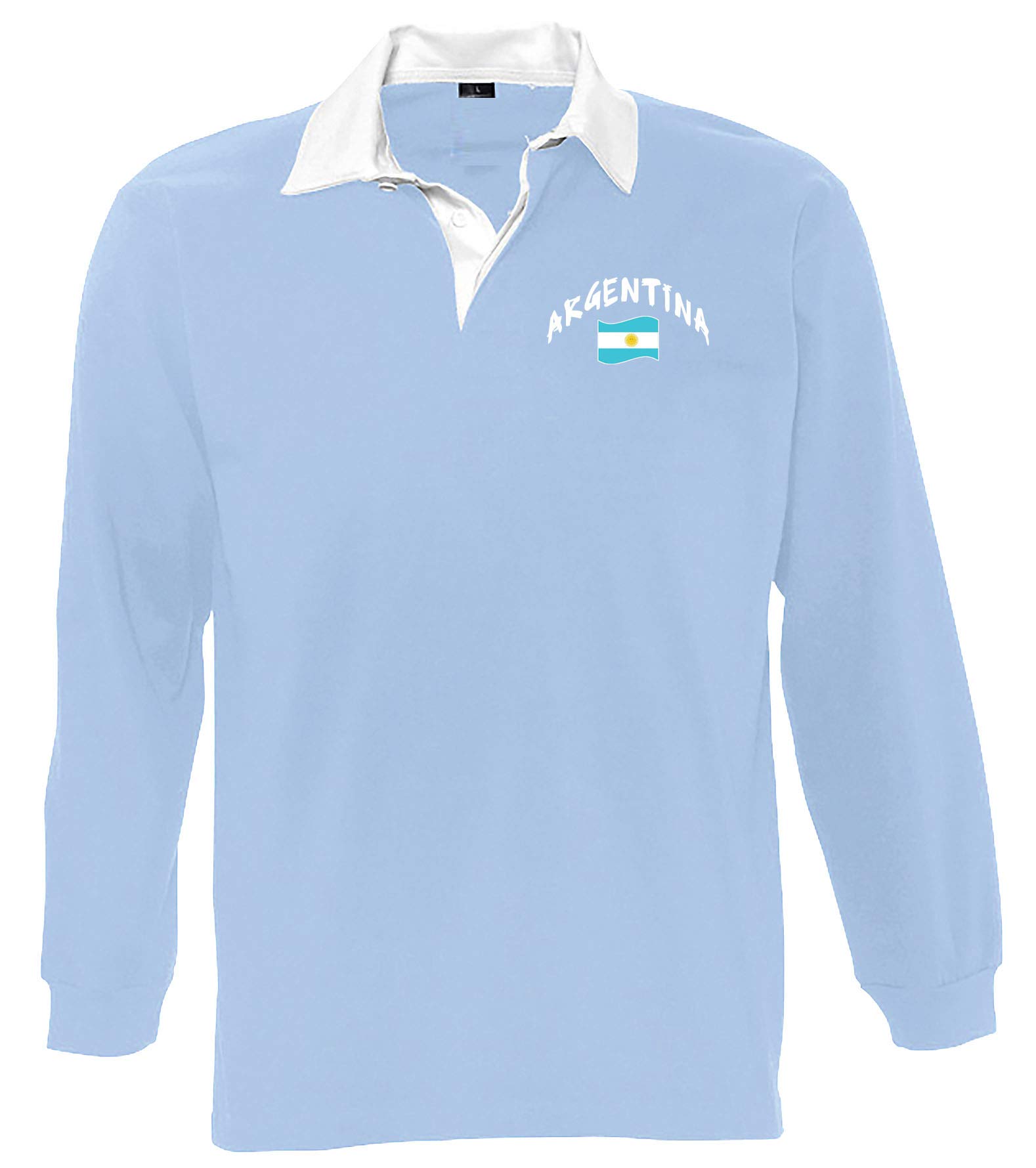 Supportershop Ls Rugby Argentina Polo LS Rugby Argentina Unisex Blue