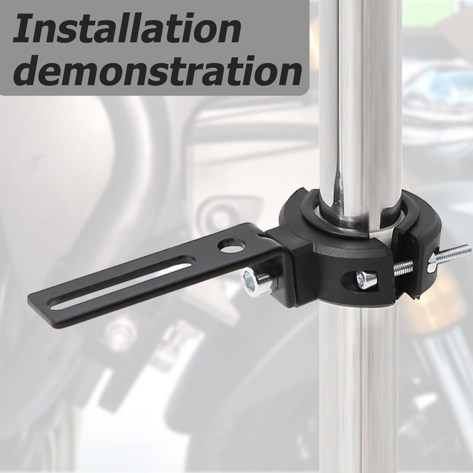 Supporto universale per faro a forcella per moto, supporto