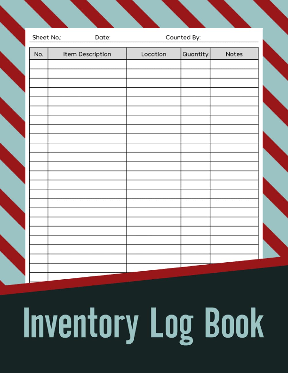 Inventory Log Book: Inventory Tracker for Small Business