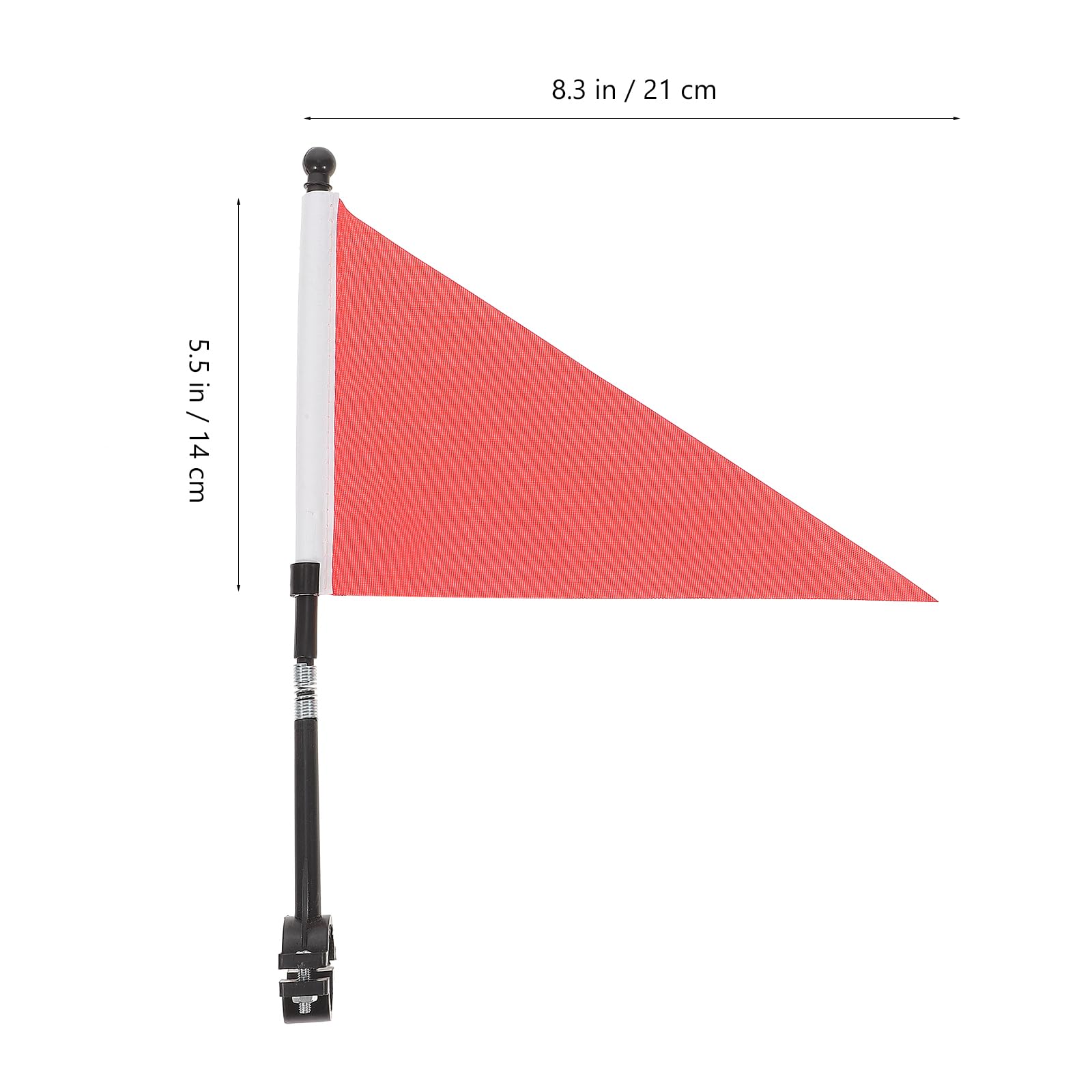 Yardenfun 3sets Boy Girl Bike Handlebar Flag Kit Safety Flags for Bicycles Scooters Trailers Easy to Install for Celebrations Outdoor Activities