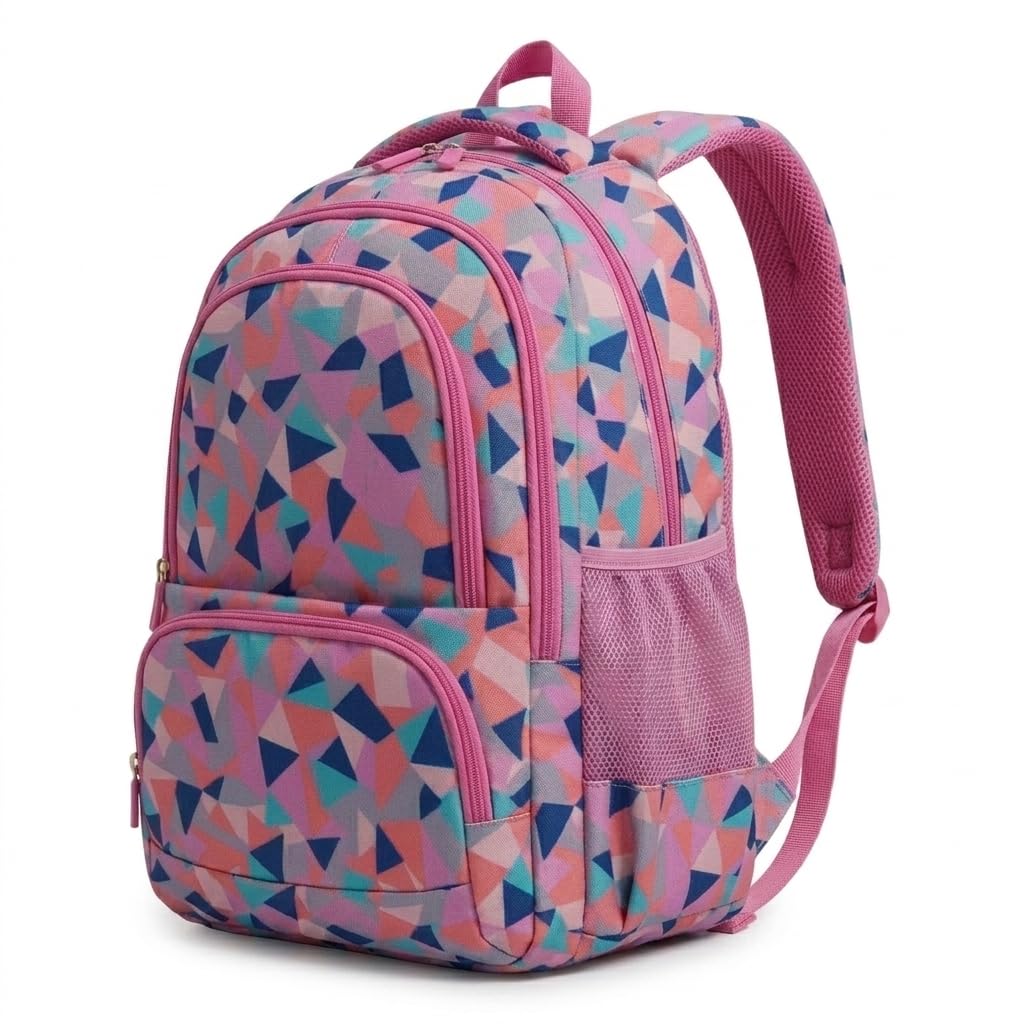 Kid's School Backpack - Pink-image-1
