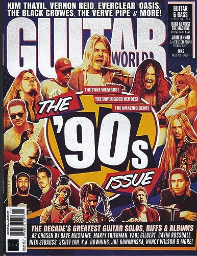 Guitar World Magazine November 2023 The 90'S Issue cover