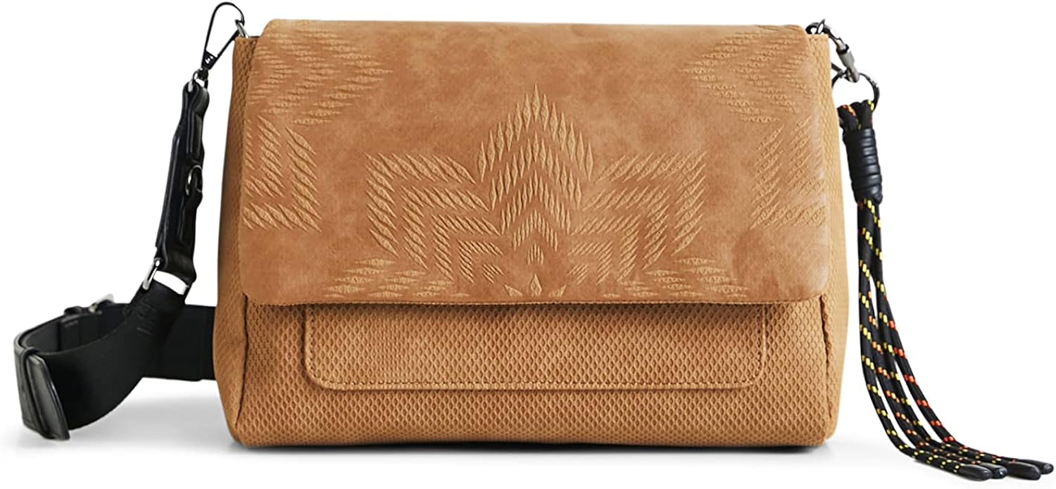 Desigual, BAG_AQUILES Copenhague 6002 CAÑAMO para Mujer, marrón