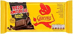 Tablete Cacau Brasil Meio Amargo 80g - Garoto