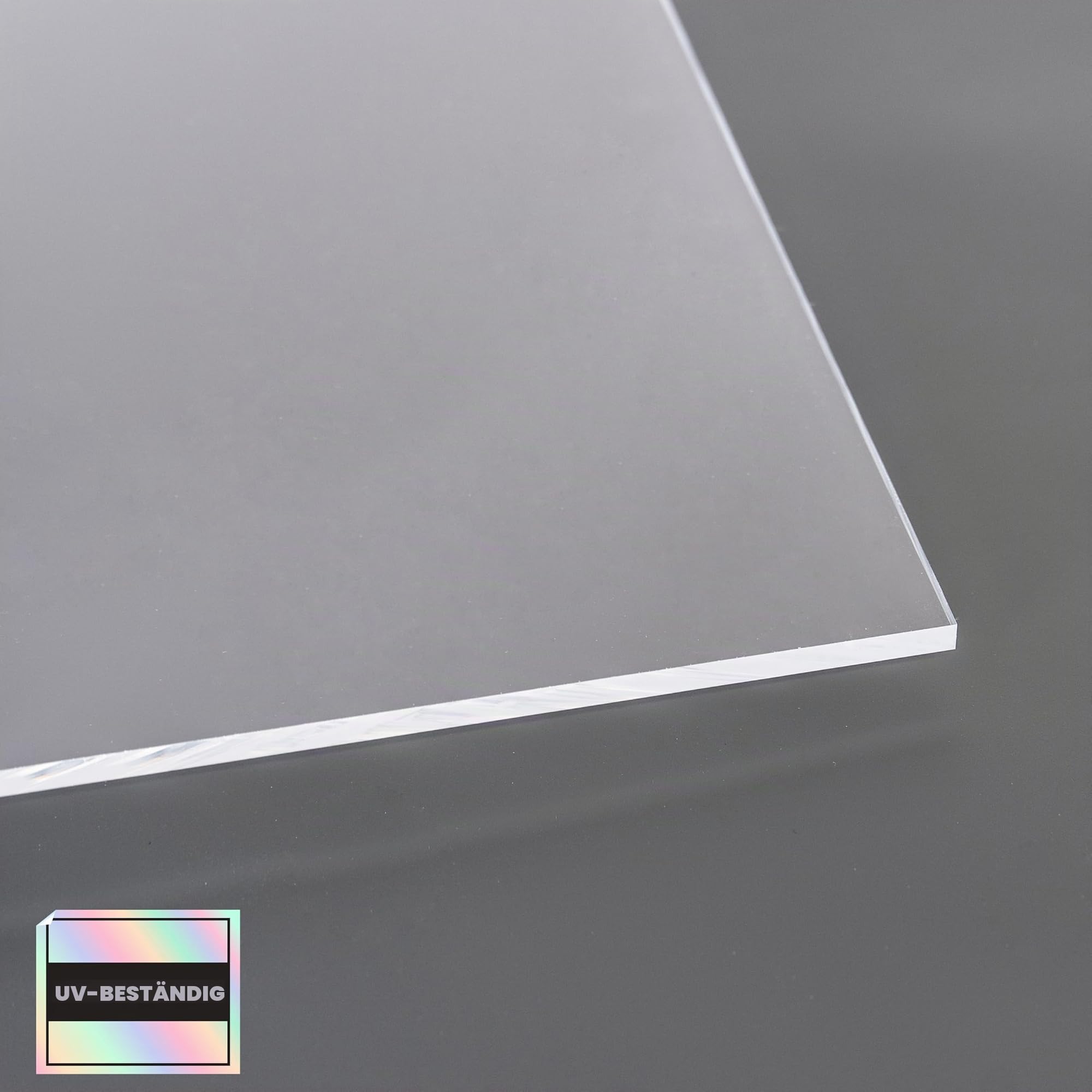 Queence Lichtschachtabdeckung aus Acryl, Kellerschacht-Abdeckung, Regenschutz, Schutz gegen Schmutz und Schimmel (110x45 cm)