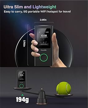 Amazon.com: GlocalMe Numen Air 5G Mobile Hotspot, Portable WiFi