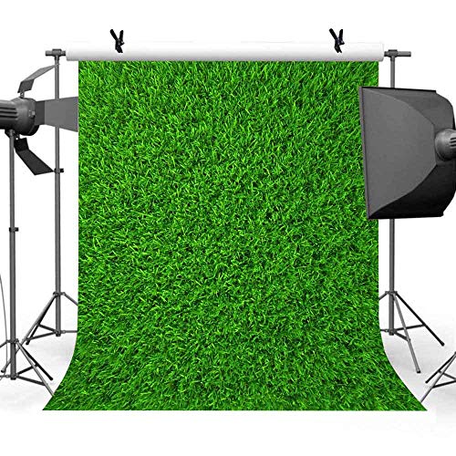 Fondo fotográfico Vinilo Verde 6x9ft LUCKBTY miniatura 3