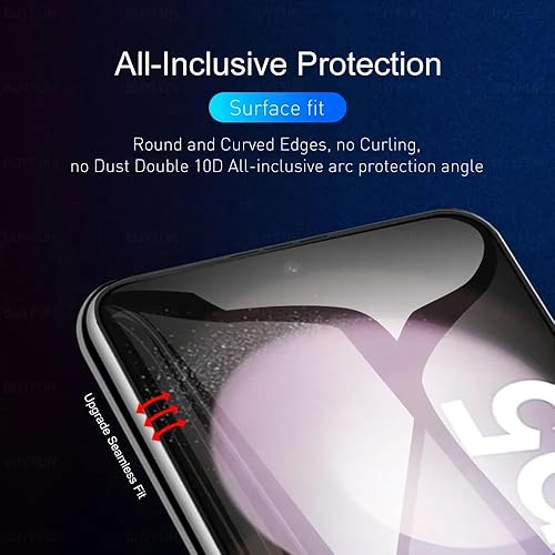 Miniatura 6 de Protector de pantalla de hidrogel para Google Pixel 8 5G, 2 piezas de película protectora de TPU suave transparente (no vidrio templado) compatible