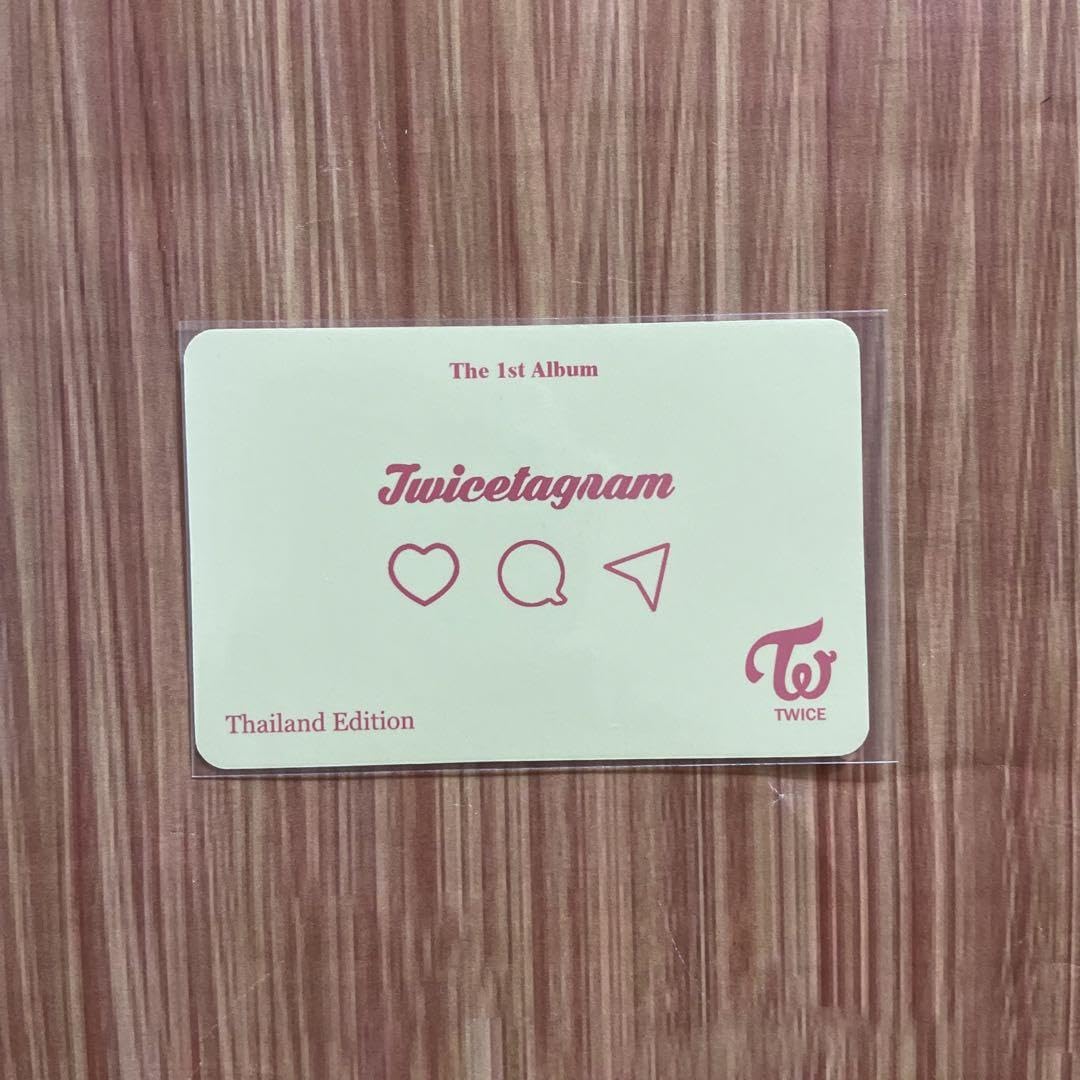 TWICE twicetagram タイ盤 ツウィ トレカ