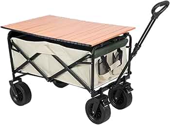 Coleman 折りたたみキャリーカート Amazon限定オリーブグリーン色 Coleman 折りたたみキャリーカート Amazon限定オリーブグリーン色