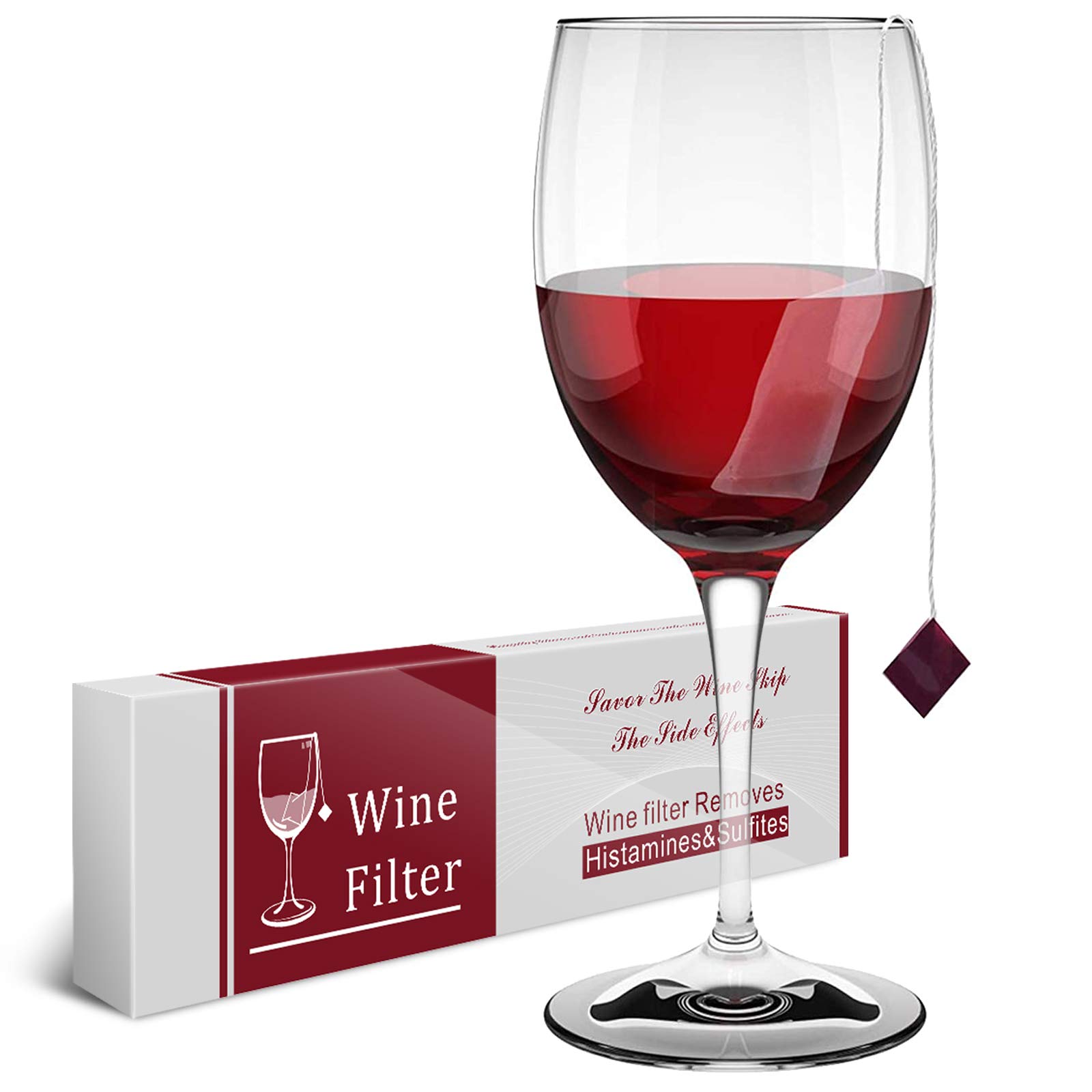 WEESIGEI Wine Filter Sulfite Purifier Wine Filters