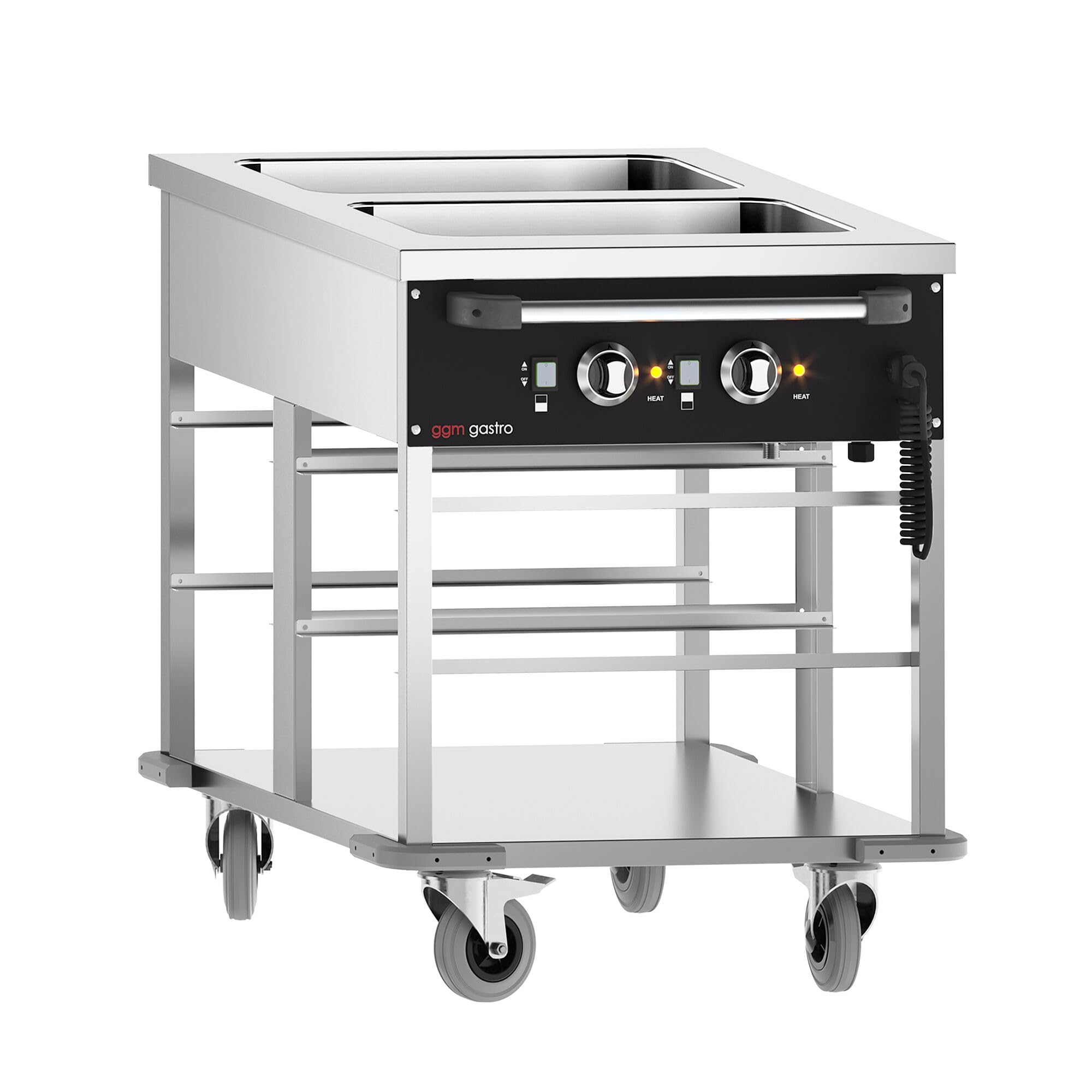 GGM Gastro Bain-Marie Thermowagen 2 kW 2x GN 1/1