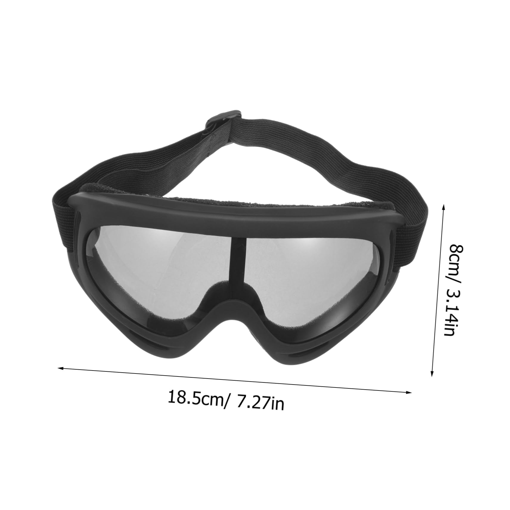 BESPORTBLE Motorcycle Goggle for Men Portable Cycling Goggle Windproof Anti-shock Suitable for Bike Riding