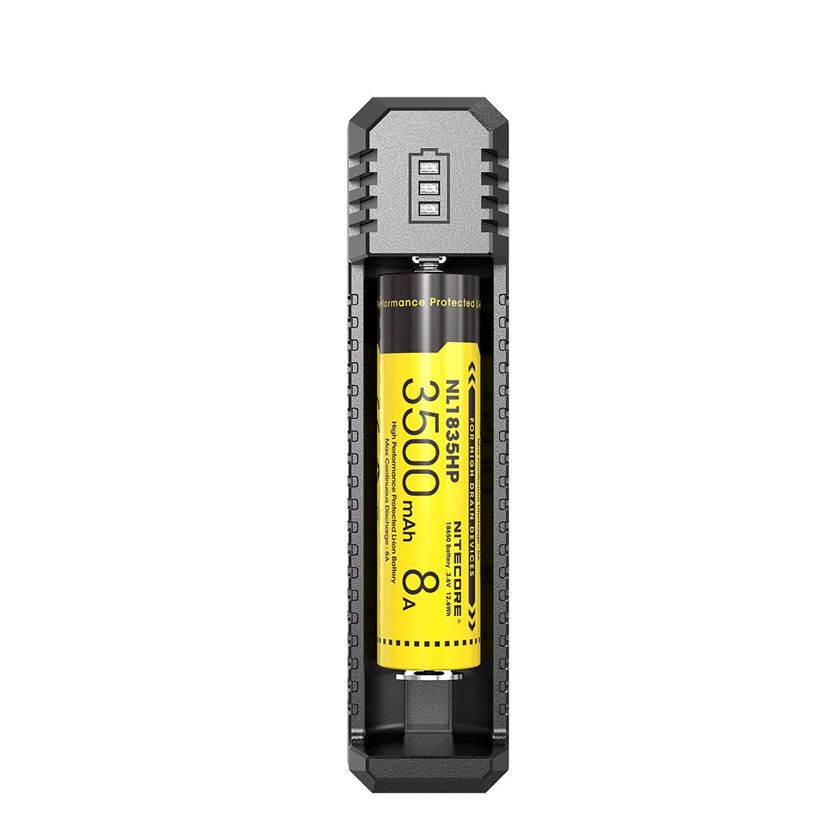 Nitecore Charger, Unisex - Adult, Black