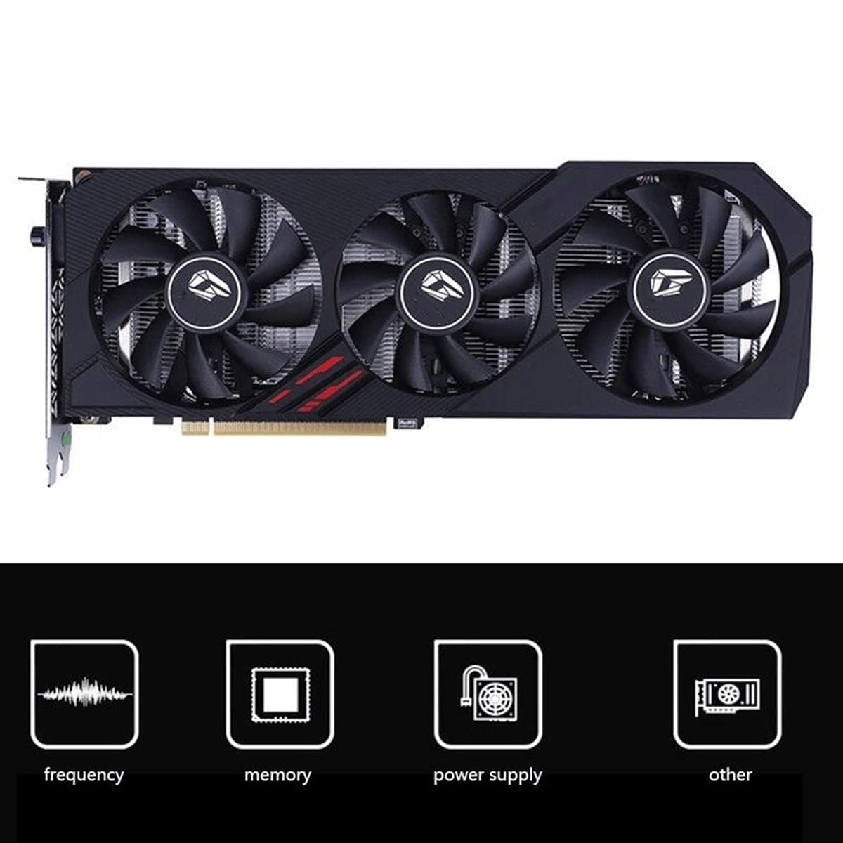 Amazon.com: EEDSDLTQ GeForce RTX 2060 Ultra 3-Fan 2060