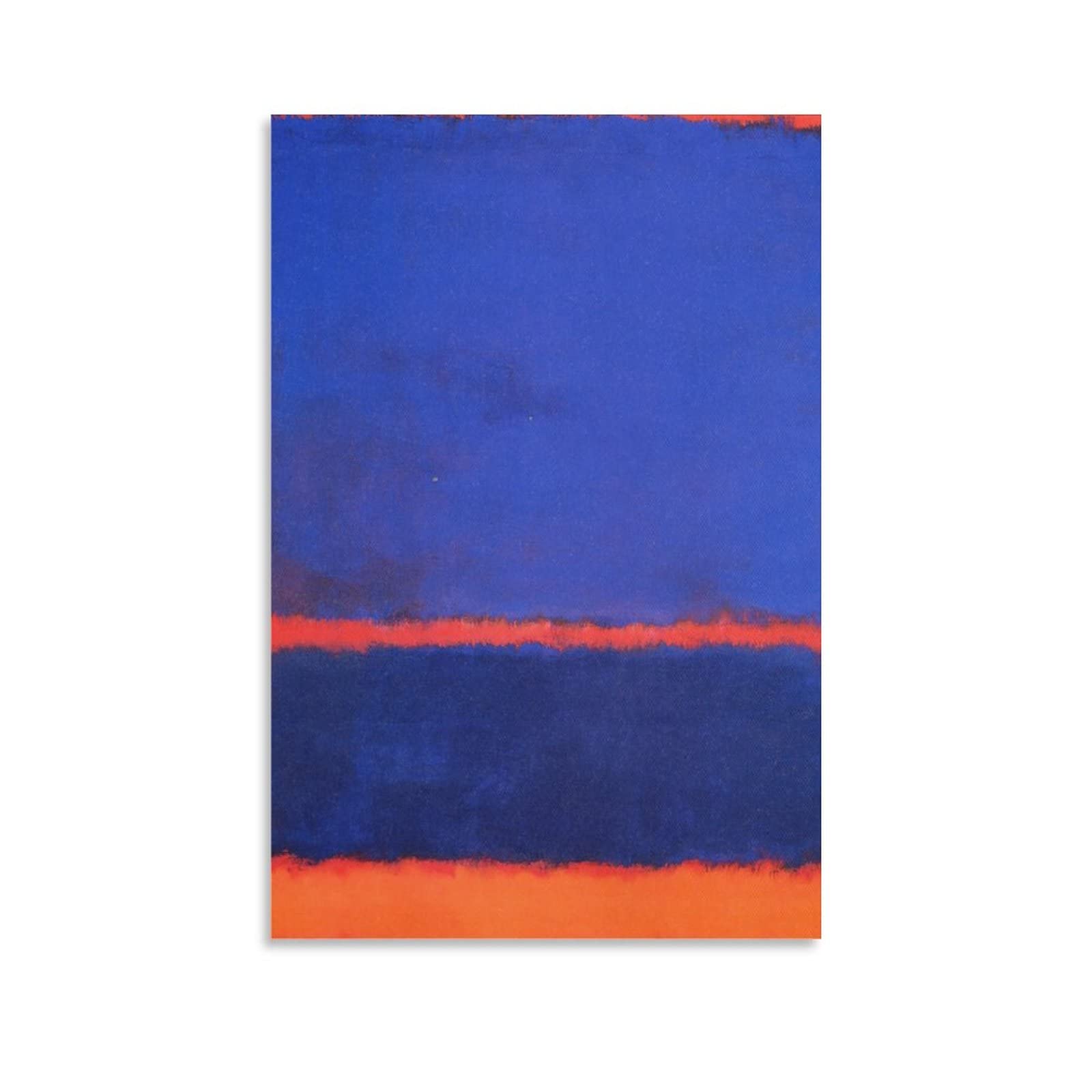 Mark Rothko Blue, Orange & Red アートポスター Amazon.co.jp: Mark Rothkoマーク・ロスコ画家の作品「ブルー