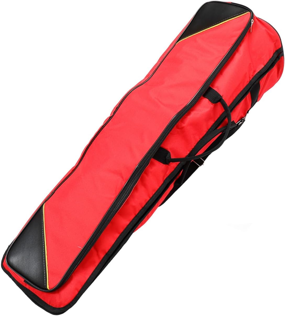Mobestech Waterproof Oxford Cloth Trombone Bag Thickened Tenor Trombone Carrying Case Portable Instrument Protective Storage Pouch for Travel and Performance